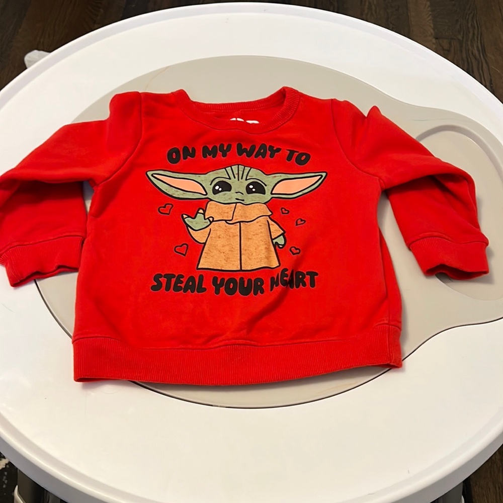Star Wars -  Sweater - Valentines - 2T